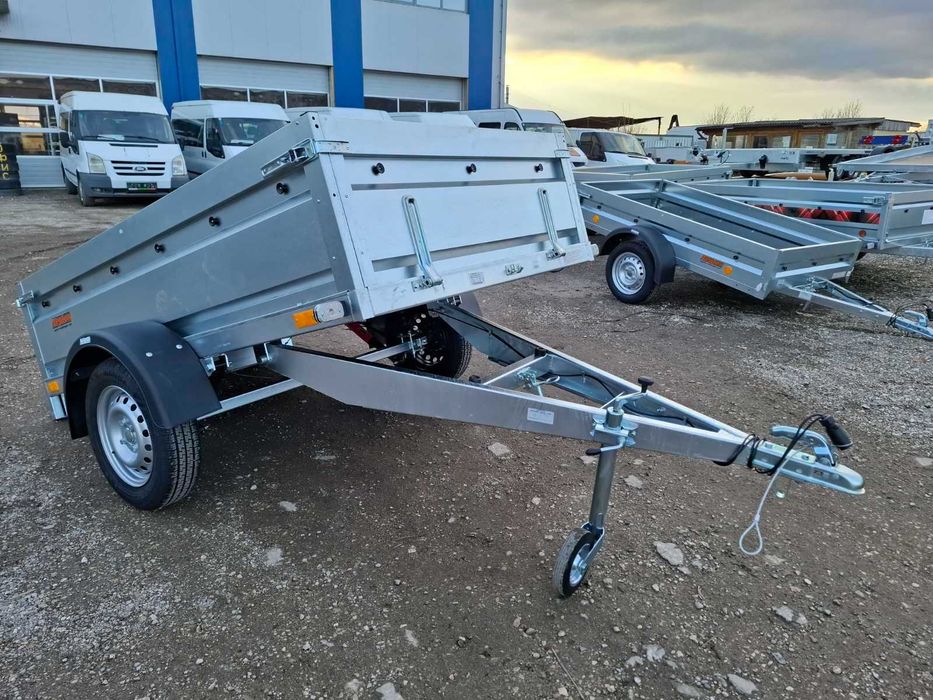 НОВО самосвално ремарке с ресьори и амортисьори NEPTUN N7-210 PRR