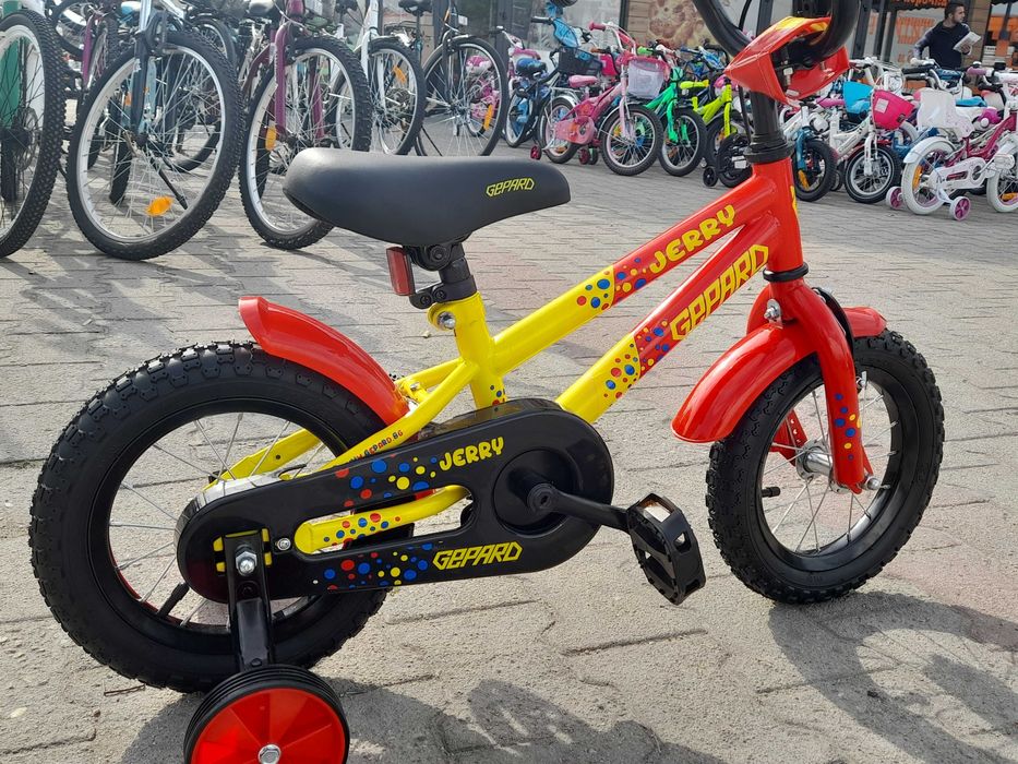 GEPARD Велосипед 12" JERRY червен