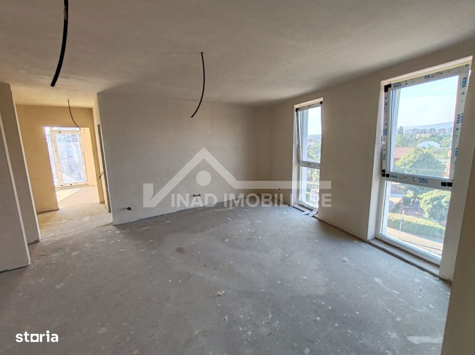 Apartament cu 2 camere, semifinisat, etaj intermediar, Strada Campina — fotografia 1