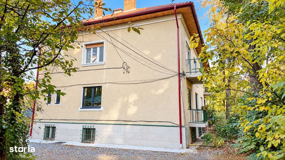 Liniste si intimitate in zona centrala–Apartament in vila, garaj+dem