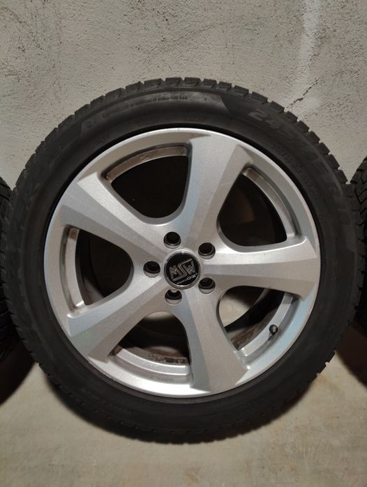 Jante R18 MSW cu Anvelope 245/45/18 PIRELLI