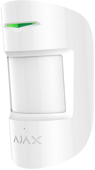 }Ajax CombiProtect (9SA) white датчик движения и разбития