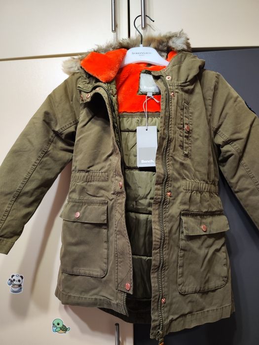 Детско яке парка за момиче Bench