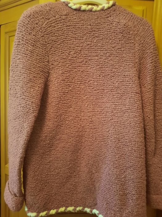 Jacheta călduroasă din material buclat