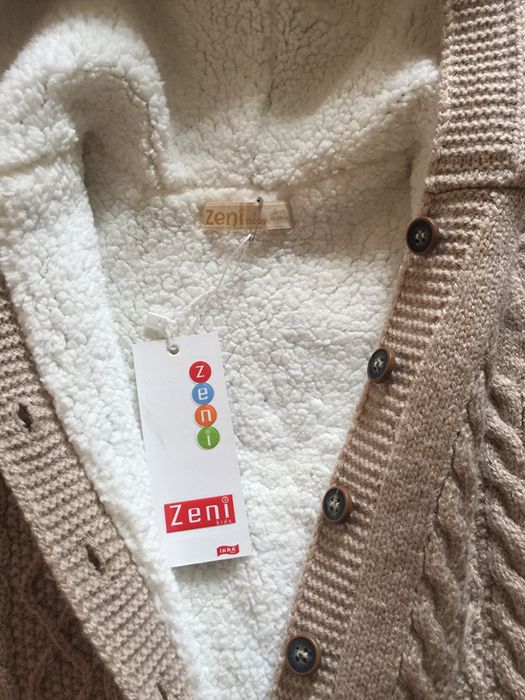 Вязаный ромпер 6-9 мес новый