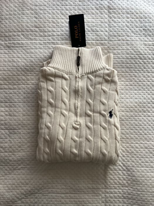 Pulover Polo Ralph Lauren Alb