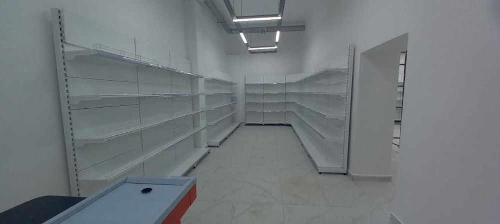 стеллаж металлические полки для магазин