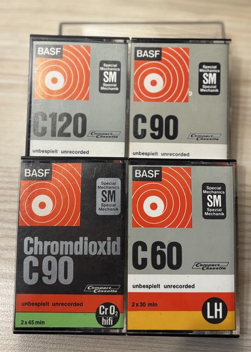 Аудиокассеты BASF
