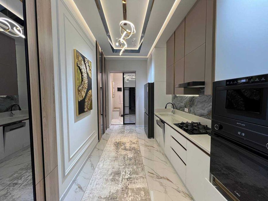 3-комнатная 85 м² у Fish & Bread на Новомосковской в ЖК Barocco`