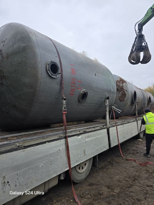 Rezervoar metalic bazin fosă 10mc - 60mc