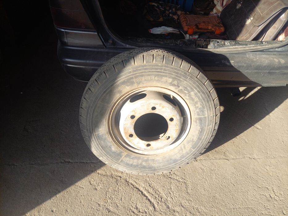 Баллон на Mercedes-Benz