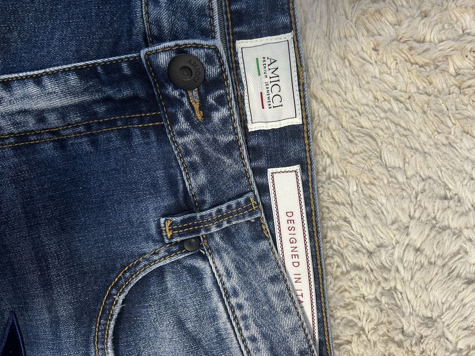 Blugi amicci albastri