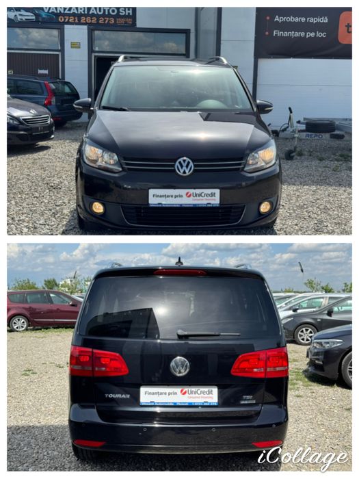 VW TOURAN 2012 Euro 5 Benzina 7 Locuri RAR Efectuat Cash/Rate