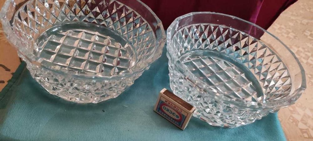 Вазы хрустальные