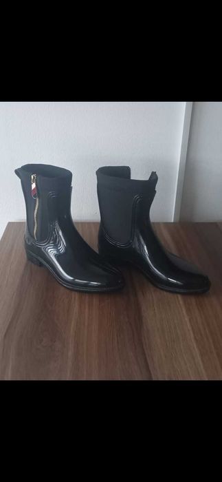 Cizme Tommy Hilfiger cauciuc