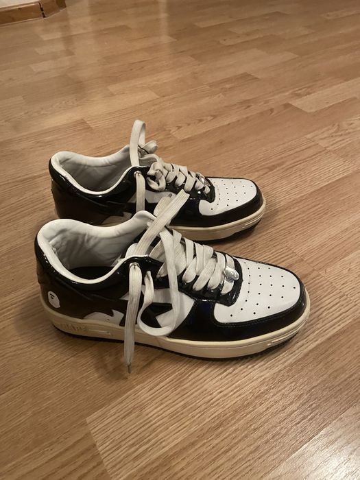 Bape sta black white