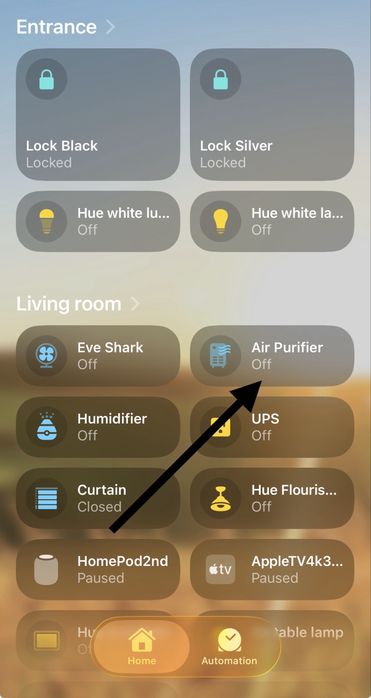Apple Homekit пречиствател за въздух
