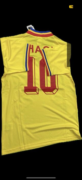 Tricou Hagi romania