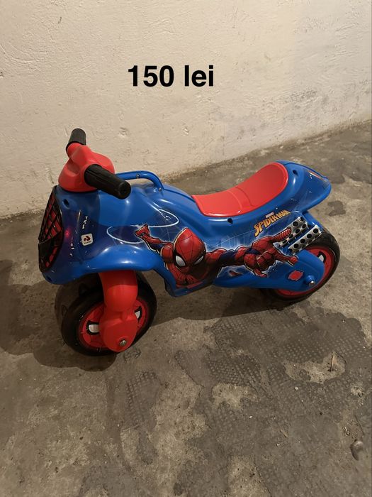 Motocicleta Spiderman