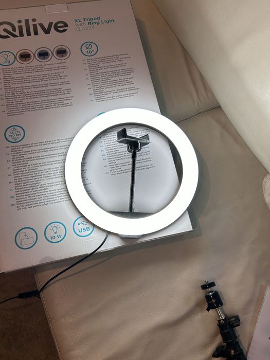 Qilive XL ringlight tripod