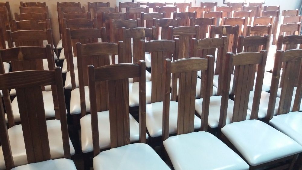 Scaun din lemn masiv de la producator