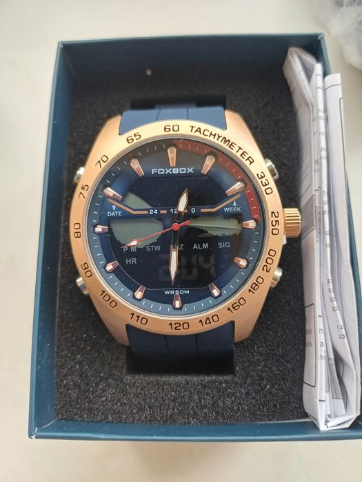 Ceas Curren quartz NOU+ ceas Foxbox nou (doar analog)