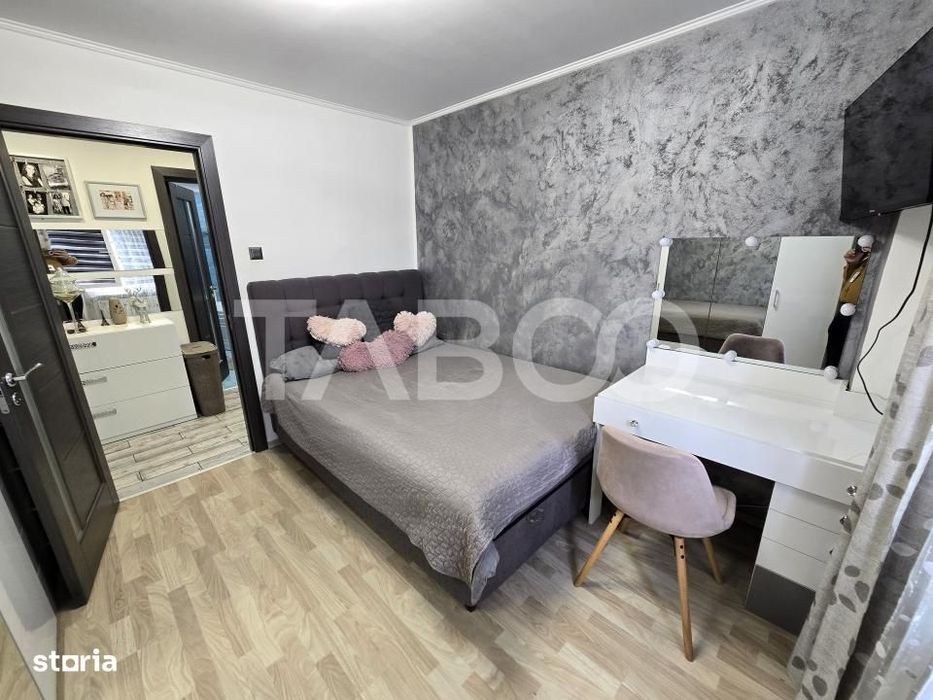 Apartament 3 camere mobilat 2 bai balcon pivnita Mihai Viteazul Sibiu