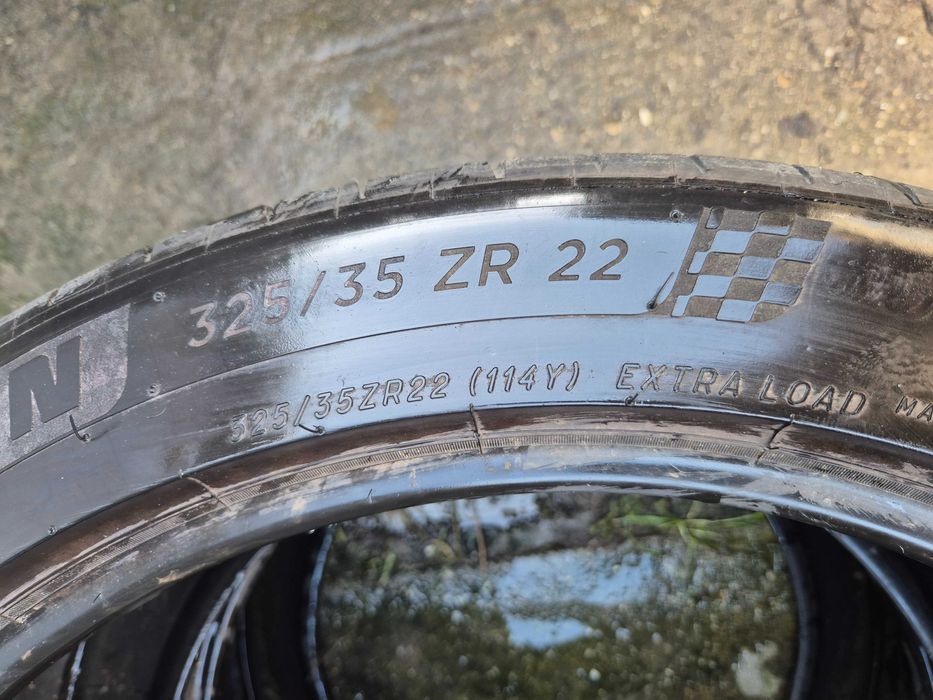 2 Anvelope de VARA - 325/35/22 - MICHELIN - Stare F BUNA - DOT 2021 !