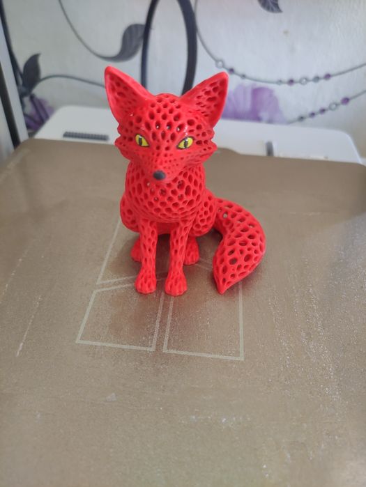 Лисичка 3D модель