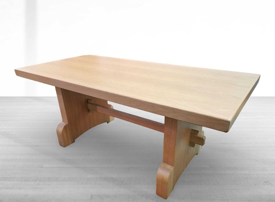 Трапезна неразтегателна маса масив