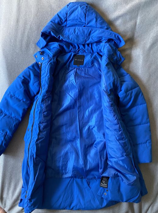 Яке зимно дълго синьо