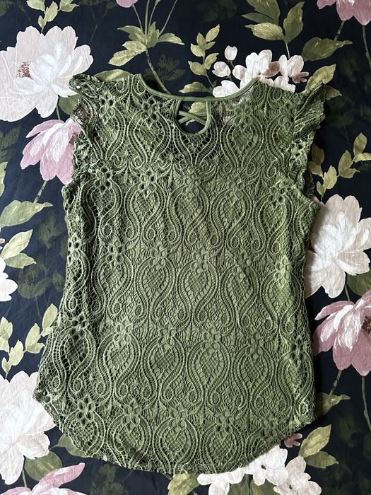 Bluza kaki potrivita pentru S