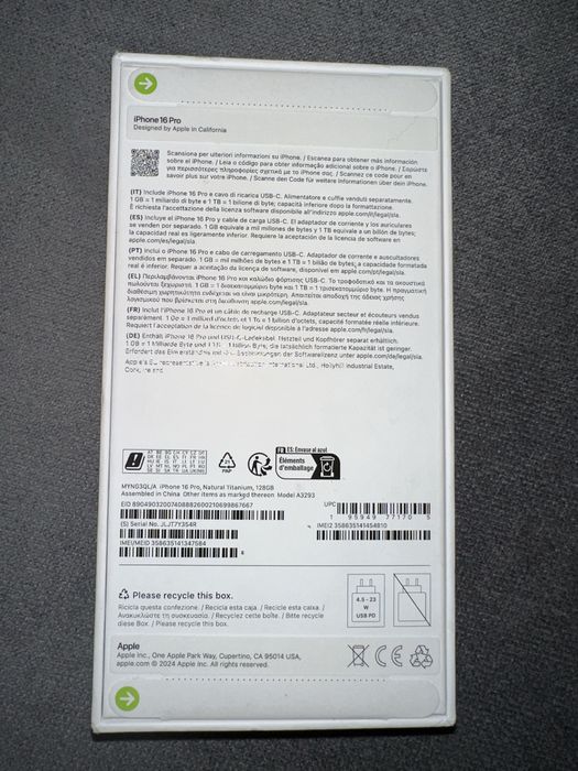 Iphone  16 Pro Nou Sigilat