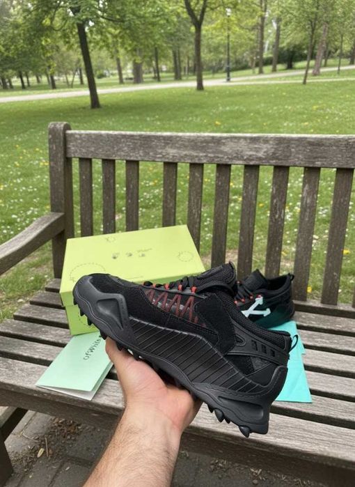 Adidasi OFF White Odsy 1000 Negru - Produs Full Box