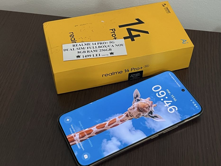 Amanet Royal CB: Realme 14 Pro+ duos ca nou fullbox