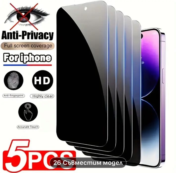 5 бр. потектори за дисплей за Iphone 11