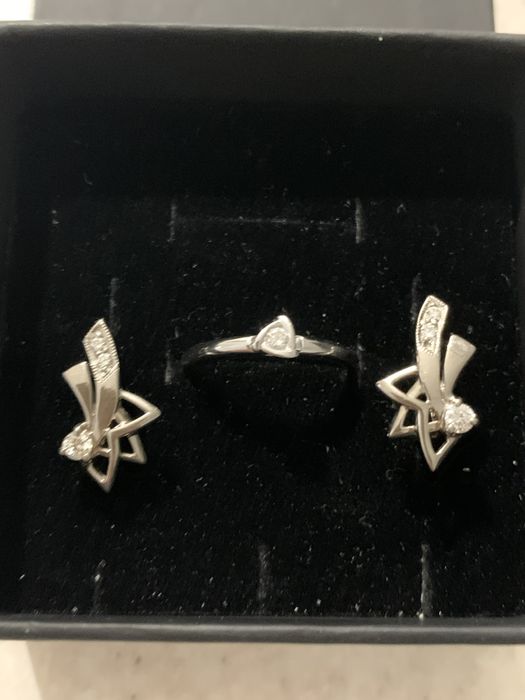 Набор с  бриллиантами