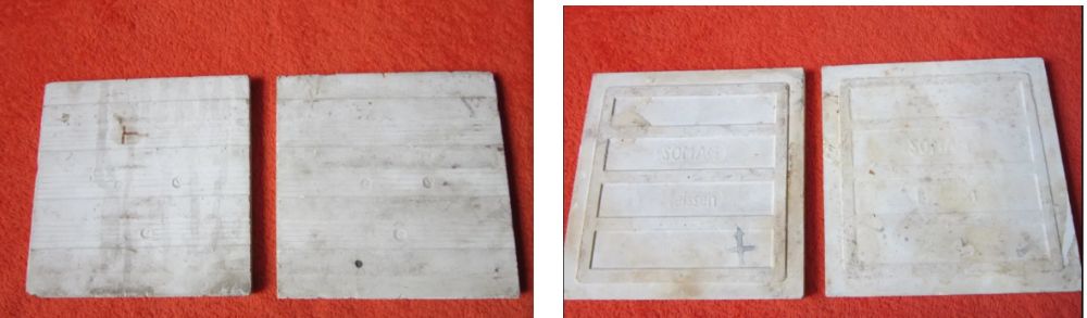 cadou rar Art Nouveau -placa ceramica E.Teichert