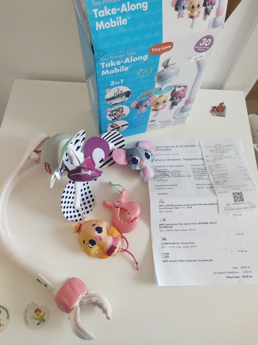 Музикална въртележка Tiny love