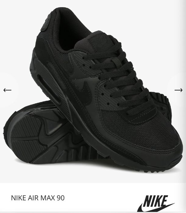 Nike air max 90 black 45.5 ОРИГИНАЛ