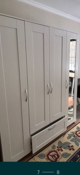 Новый 4-х дверный Шкаф Икея