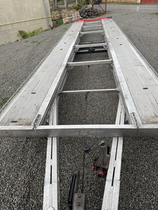 Vand trailer dublu Fitzel 2 pozitii full aluminiu
