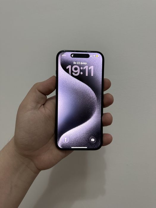 iPhone 15 Pro 128gb/87% Состояние идеал