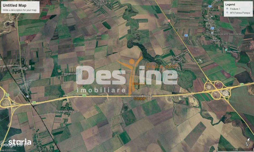 Teren extravilan, neimprejmuit, disponibil imediat, Dumbrava, Prahova
