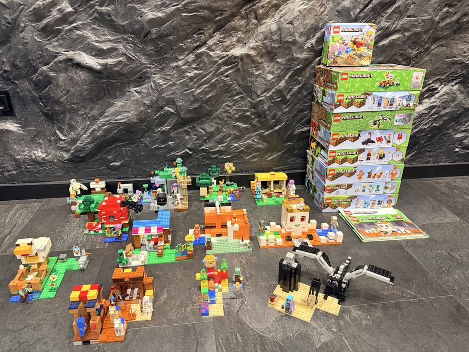 Mini Colectie Lego Minecraft