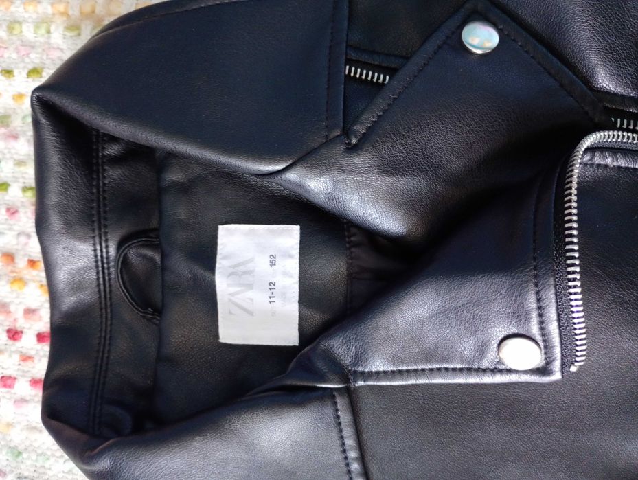 Кожено яке Zara 152 размер