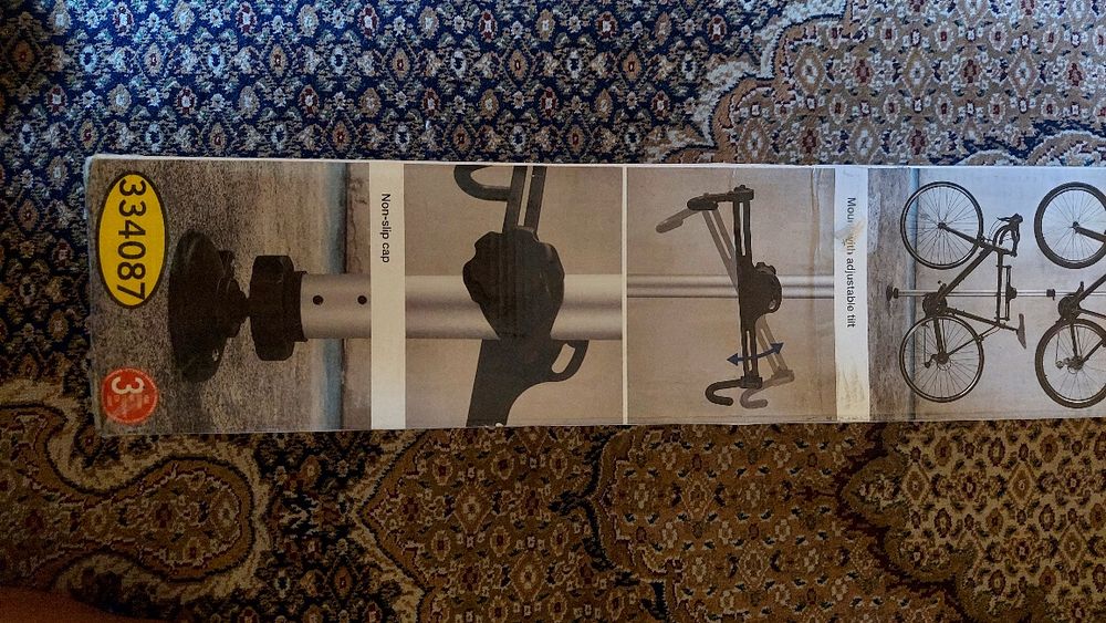 Suport telescopic pentru depozitare biciclete