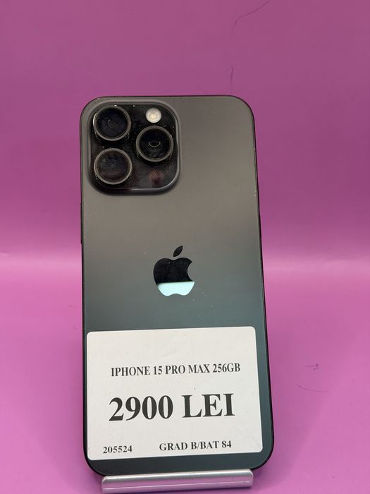 Iphone 15 pro max 256gb•amanet matei crangasi•2055
