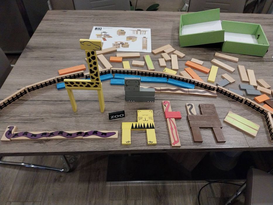 Дървен 3D пъзел Zoo ферма