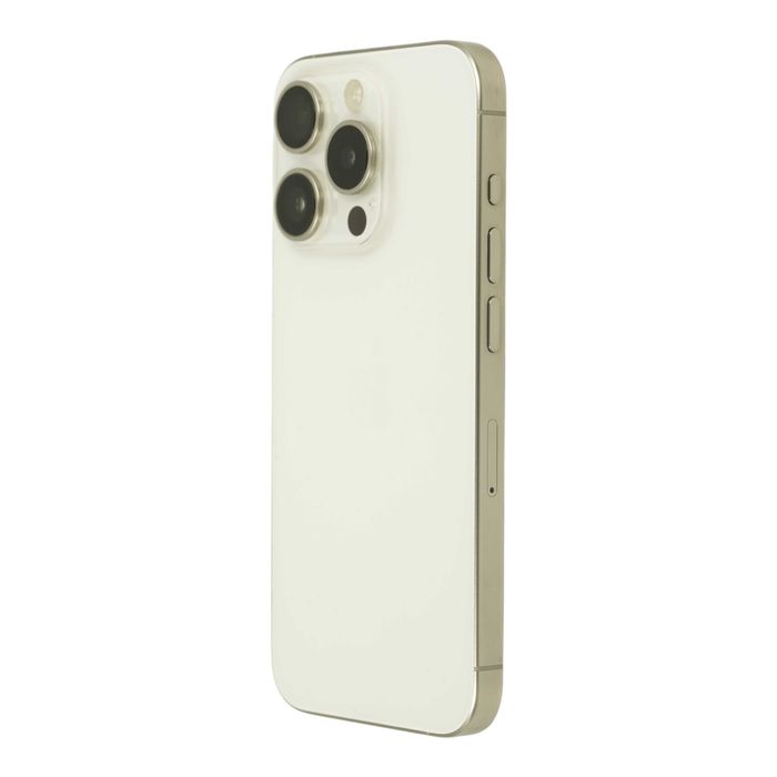 Magazin Apple | iPhone 15 Pro | Excelent | White Titanium | 256GB | 100% | Cu Garantie | In Rate | smilemobile.ro